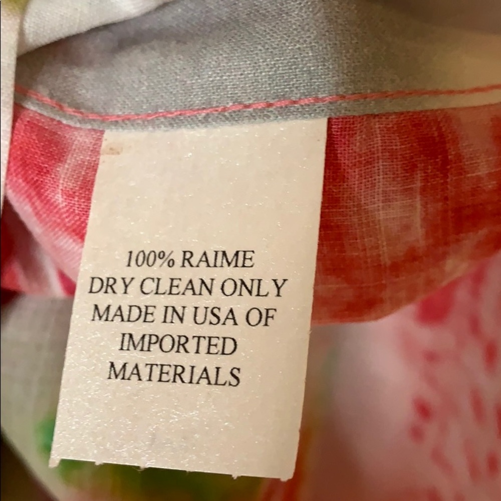 ❤️NEW CAROLINE ROSE HIBISCUS BLOUSE - Picture 11 of 12